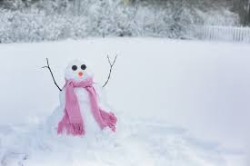 Snowman with scarf